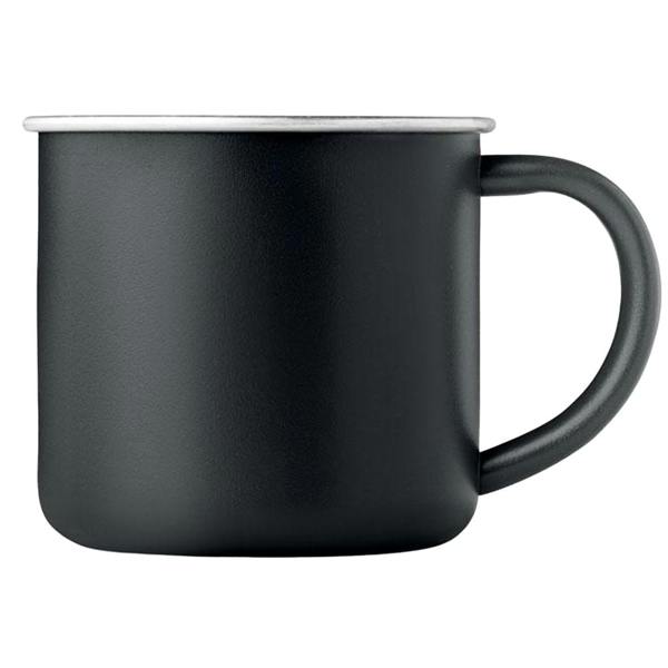 MidOcean Caribu Recycled Stainless Steel 300ml Mug - Black - 