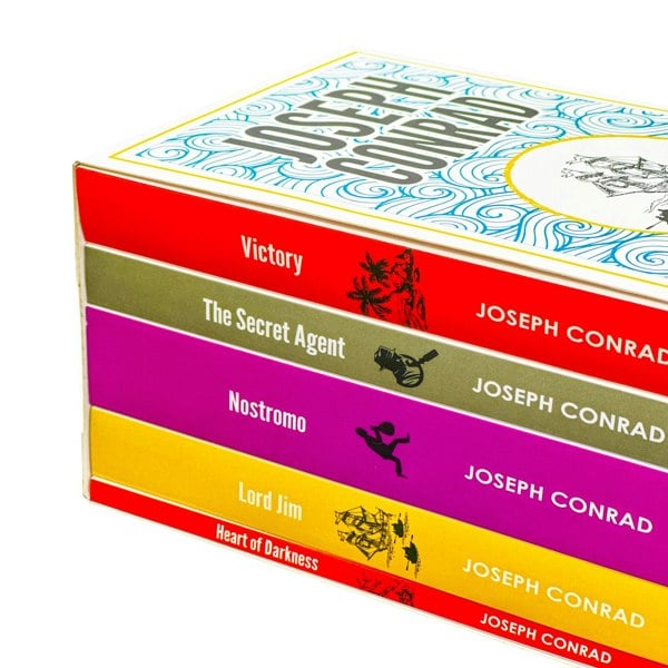 Joseph Conrad: The Complete Collection 5 Books Victory, The Secret Agent, Nostromo & more