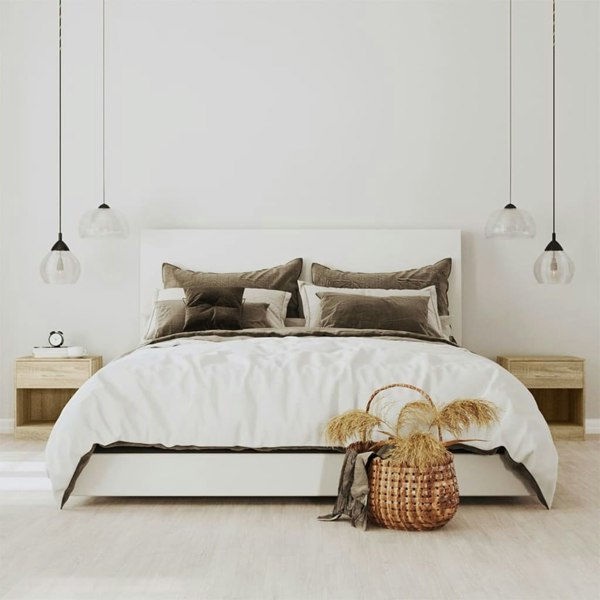 Berkfield Nightstand 2 pcs with Drawer Oak Colour