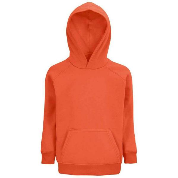 SOLS Childrens/Kids Stellar Organic Hoodie - Burnt Orange