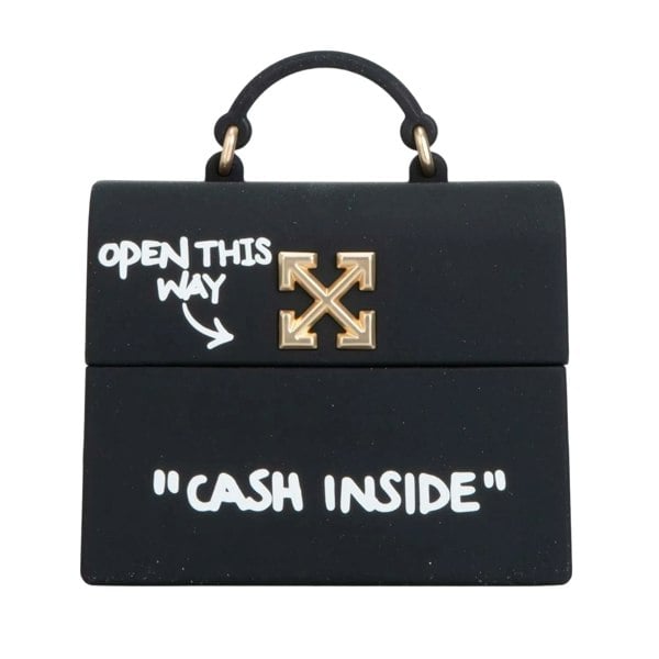 Off White Jitney AirPod Pro Case - Black