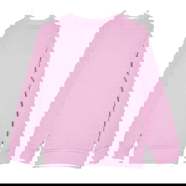 Lacoste Childrens/Kids Fleece Crew Neck Sweatshirt - Pink