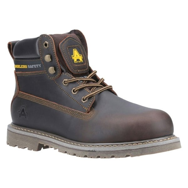 Amblers Safety FS164 Industrial Unisex Safety Boots in Brown
