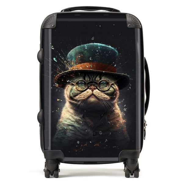 Warren Reed Shorthair Cat Splashart Suitcase