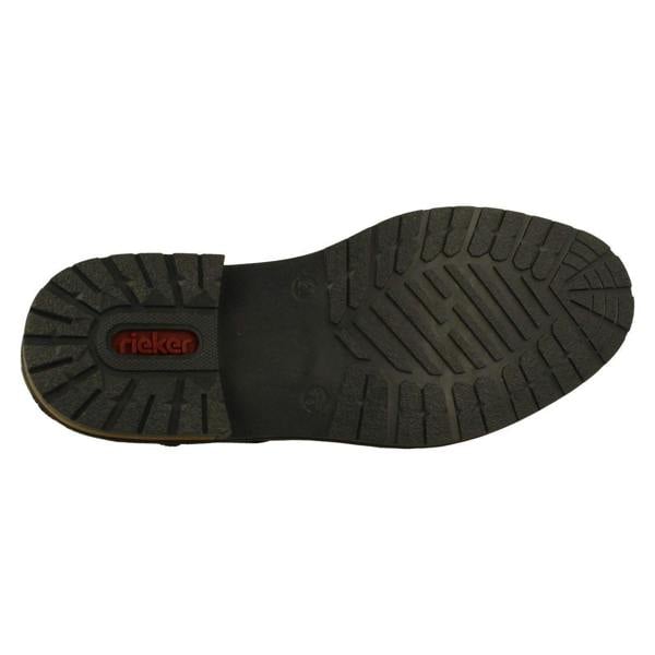 Rieker Mens Rieker Gusset Detailed Lace Up Shoes 14621