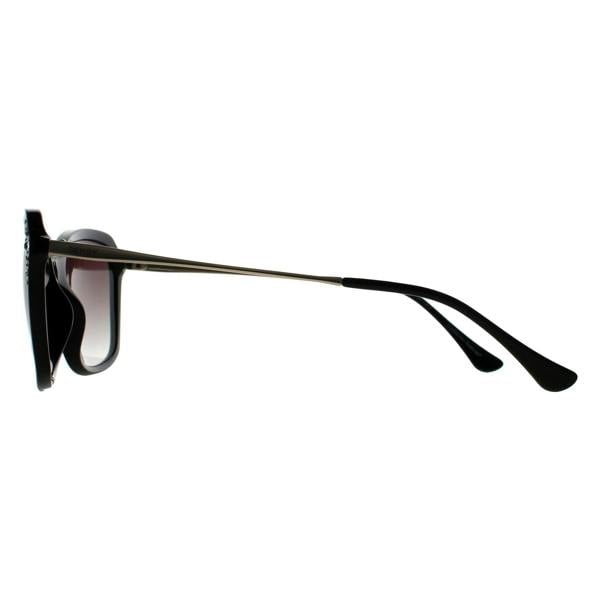 Seksy Sunglasses N2901 A Black Gold Smoke Grey Gradient