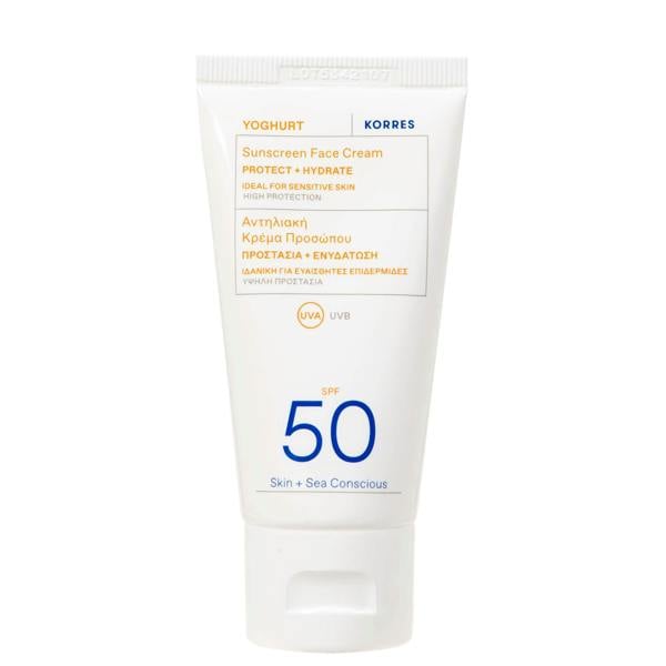 KORRES Sun Care Yoghurt Sunscreen Face Cream SPF50 50ml