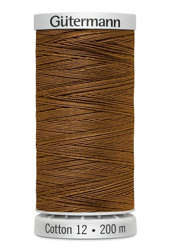 Gutermann No 12 Sulky Cotton Embroidery Thread 200m Cotton Thread Suitable For Embroidery