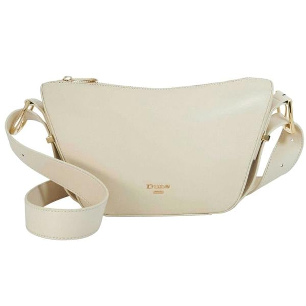 Dune London Womens/Ladies Delicately Suede Handbag - Ecru - 