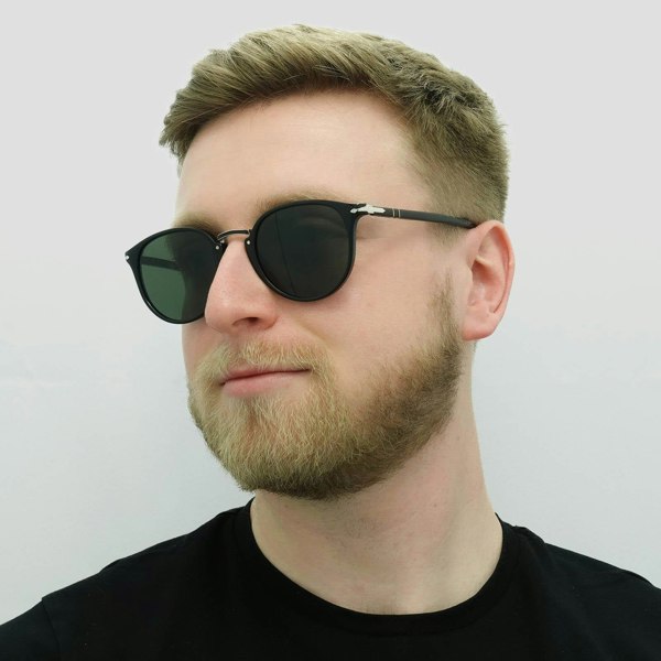 Persol Sunglasses PO3210S 95/31 Black Green 51mm