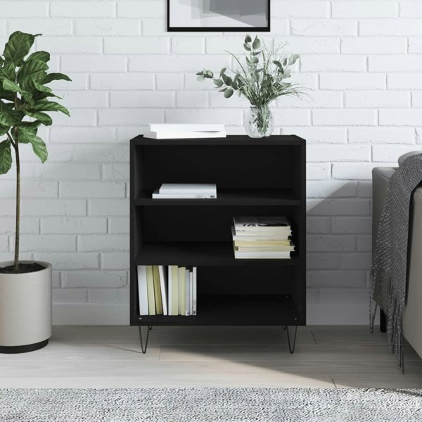 Berkfield Sideboard Black 57x35x70 cm Engineered Wood