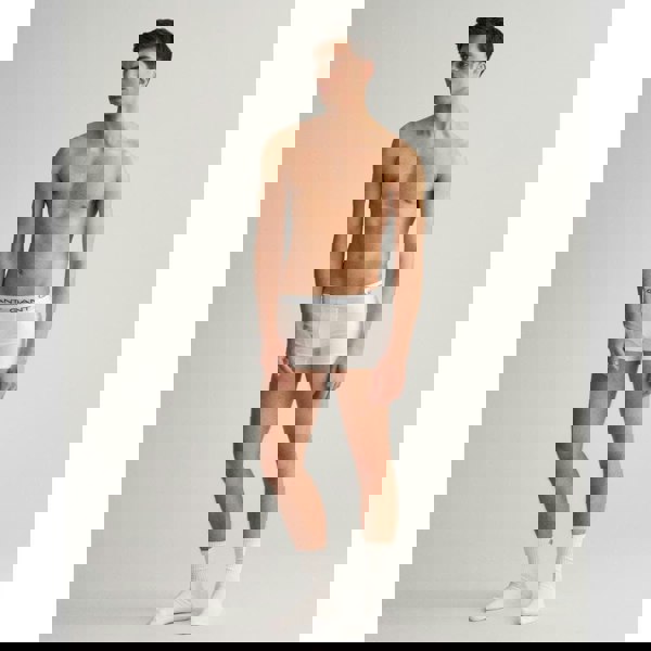 GANT 3-Pack Mens Cotton Jersey Trunks - 110 White