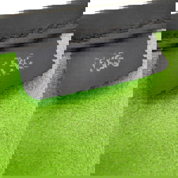 Inner green lining of adidas Performance Ankle Wrist weights 1.5kg with a black label indicating weight capacity of 1.5KG