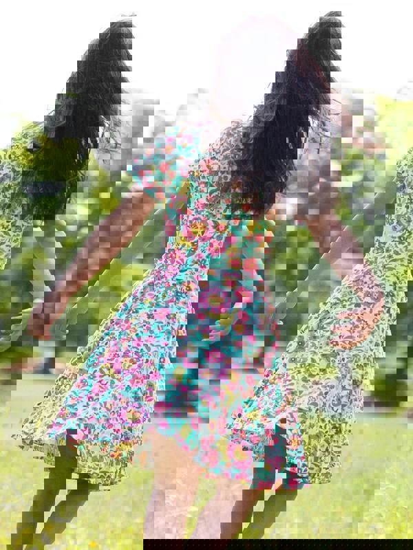 Kite Girls Organic Growing Brave Skater Dress