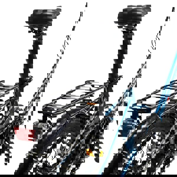 Hygge Bikes Virum Step 2025 - Folding Ultra-Light E-Bike 36V 10Ah - Sapphire Blue