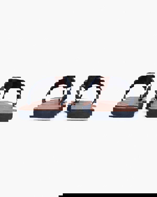 Tommy Hilfiger Leather Hilfiger Mens Beach Sandal - Desert Sky