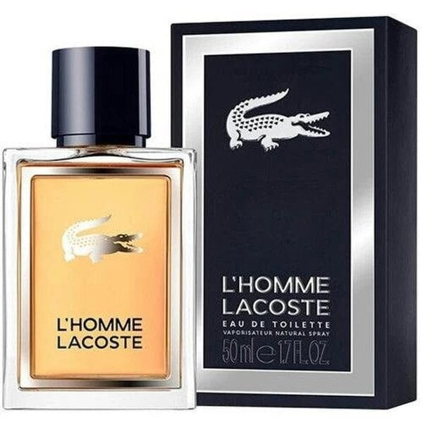 Lacoste L'Homme 50ml Eau De Toilette EDT Spray For Him