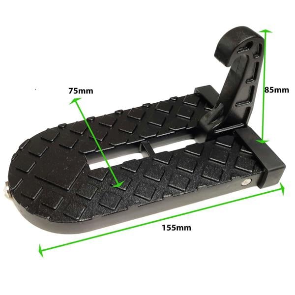 Summit Car Van Door Latch Side Step Easy Access for Roof Rack Bars Top Box