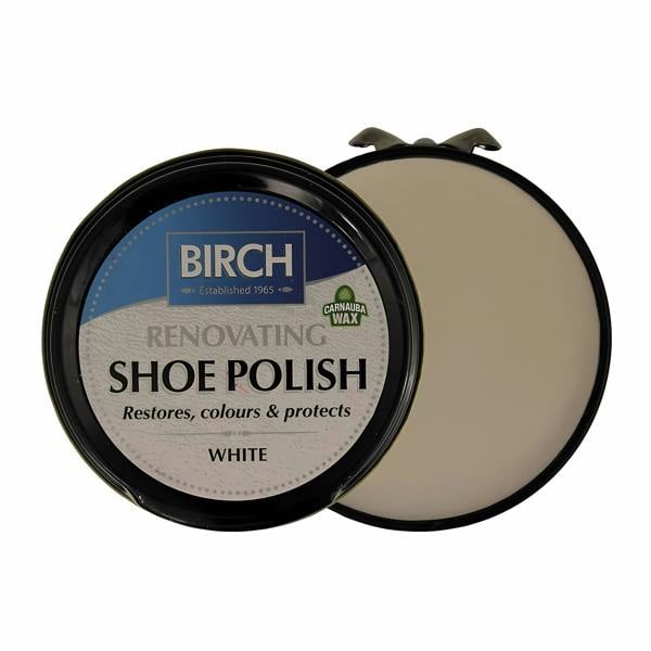 BIRCH Renovating Shoe Polish - Restores Colour and Nourishes Leather 50ml