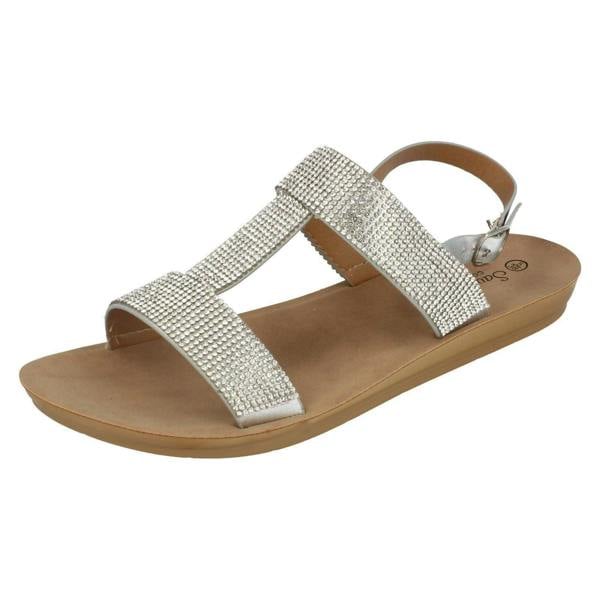 Savannah Ladies Savannah Casual T-Bar Sandals