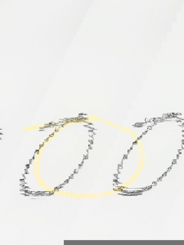 SVNX Chain Bracelet in Gold Colour