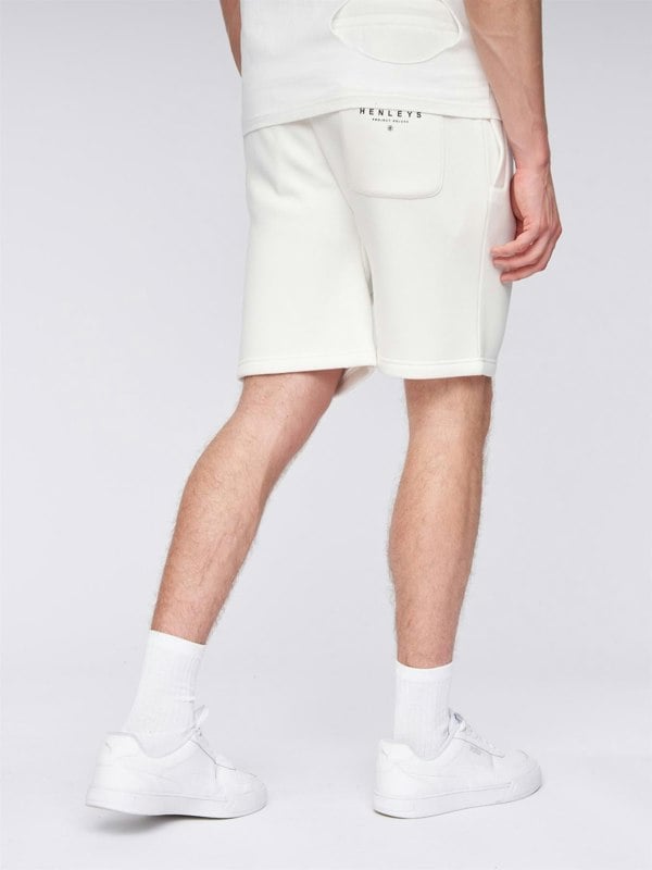 Henleys Aitchen Jog Shorts Off White