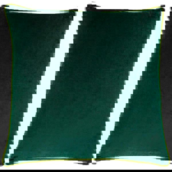 Paoletti Meridian Cushion Cover - Emerald Green/Moss