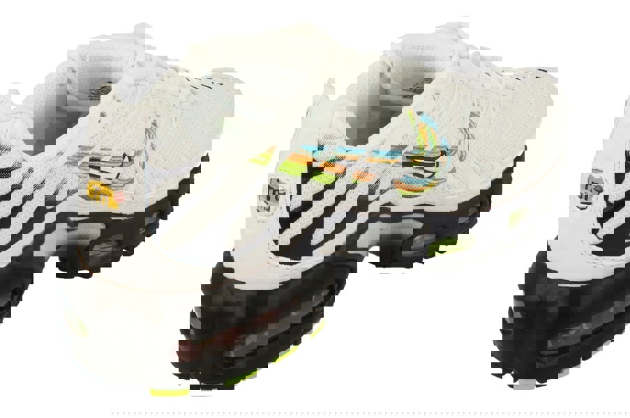 Nike Air Max Plus GS Dv7140  100 - White Blackened Blue Volt 100 - Photo 2