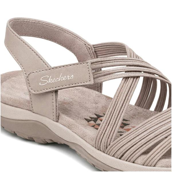 Skechers REGGAE SLIM - SUNNYSIDE 2.0 Cross Strap Sandals   in  Taupe