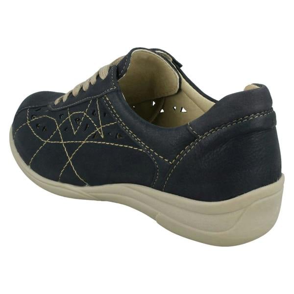 DB Shoes Ladies Easy B Lace Up Flat Casual Shoes Hornsea