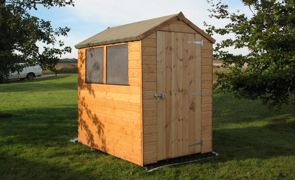 Ecobase Fastfit Shed Base Kit 12x9ft Garden Buildings - supports 240 tonnes/m2 - includes heavy duty weed membrane & delivery