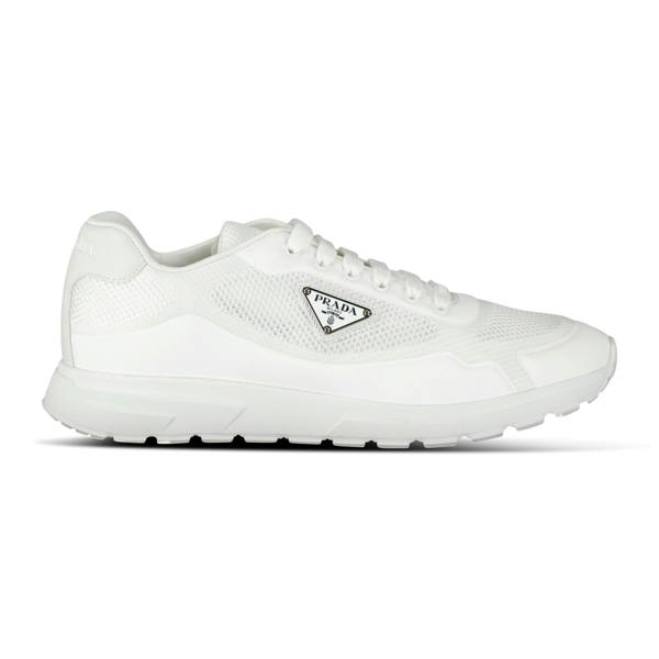 Prada Prax 2.0 Fabric Sneakers White - chancefashionco