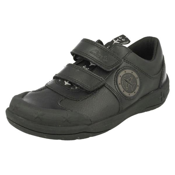 Clarks Boys Clarks School Shoes with Lights Jetsky Fun