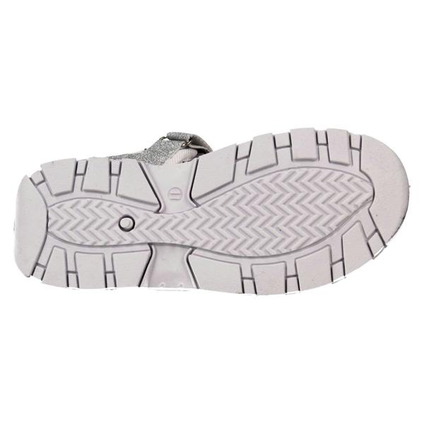 Spot On Girls Spot On Hook & Loop Strap Glitter Sandals H0366