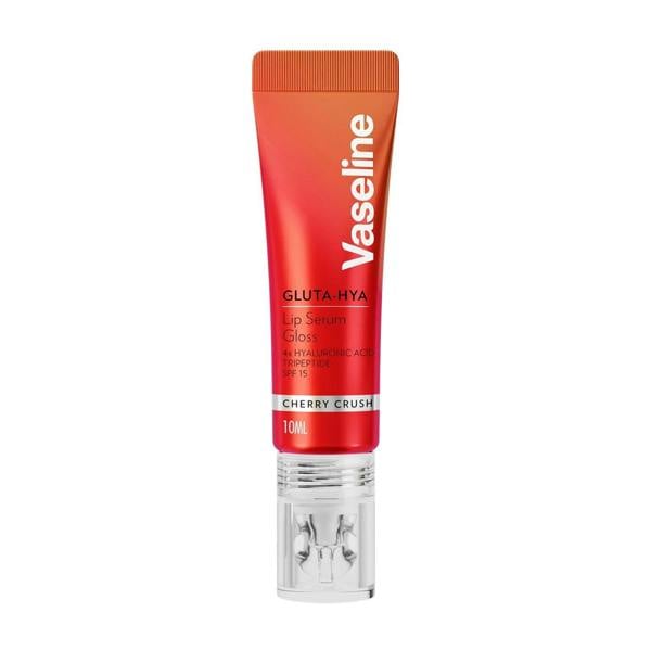 Vaseline Gluta-Hya Lip Serum Gloss Juicy Peach, Plum, Pink & Cherry 10ml