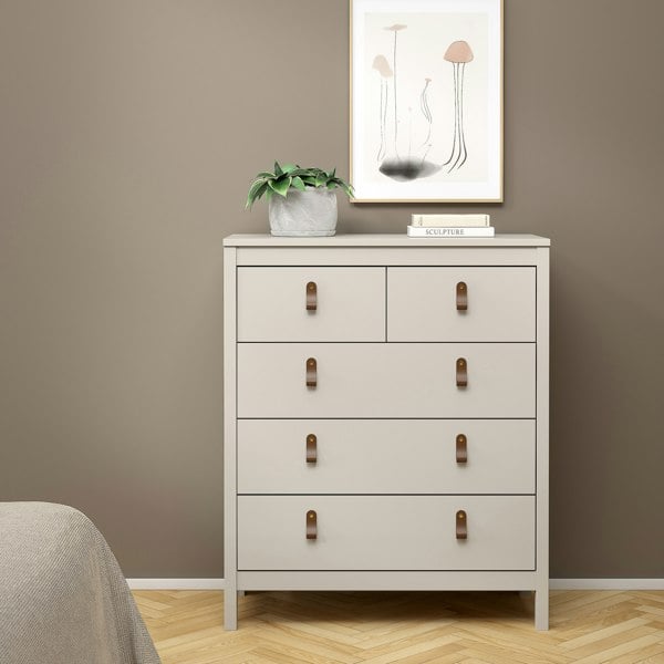 Furniture To Go Barcelona Chest 3+2 Drawers in Cashmere