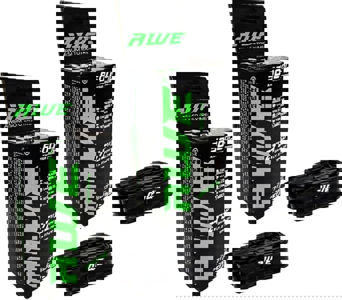 Awe 2 x Butyl Rubber 27.5" x 1.75-2.25 Inner Tube 500%* Extra Ride Time Schrader Valve