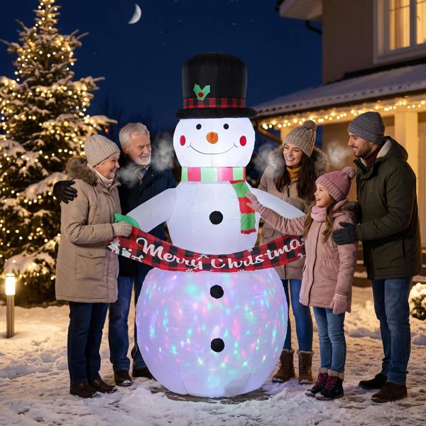 Inflatable Snowman