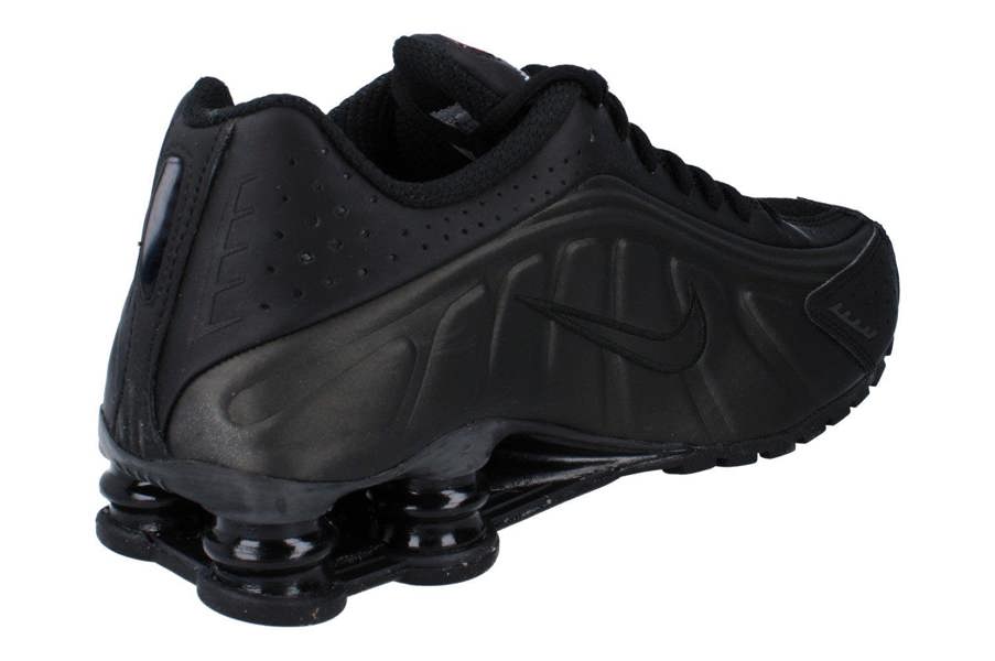 Nike Shox R4 Mens Trainers Hq1988 Shoes  001 - Black Black Black 001 - Photo 2
