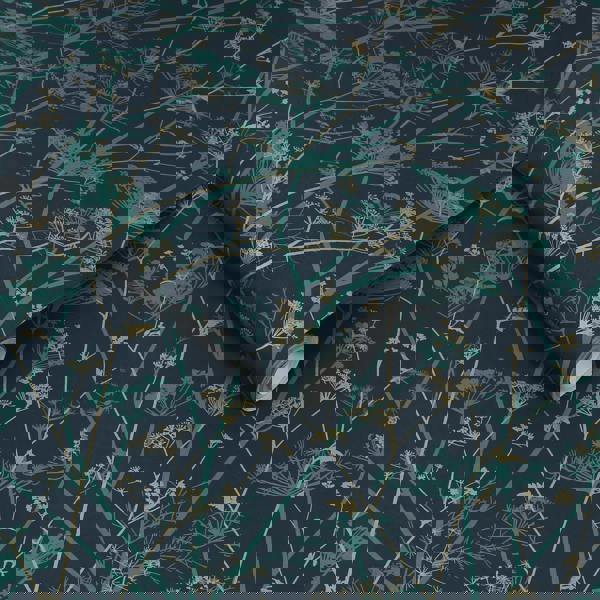 Clarissa Hulse Wild Chervil Wallpaper | Kingfisher & Gold