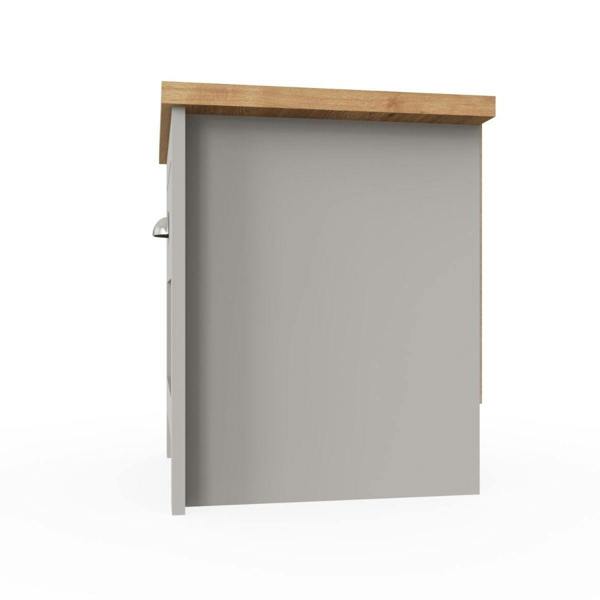 Timber Art Design Lisbon 1 Drawer Bedside Cabinet Bedroom Furniture Nightstand Table