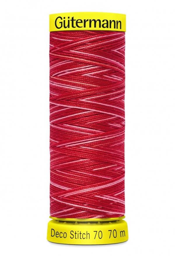 Gutermann Multicolour Deco Stitch 70 Thread 70m Polyester Thread Suitable For Embroidery