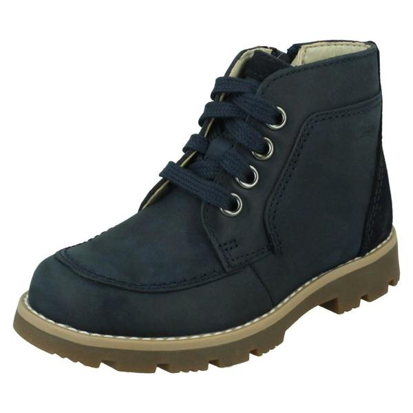 Clarks Boys Clarks Casual Ankle Boots Heath Lace