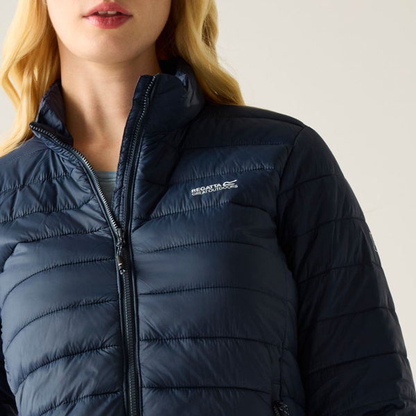 Regatta Womens Hillpack II Insulated Padded Jacket - Navy