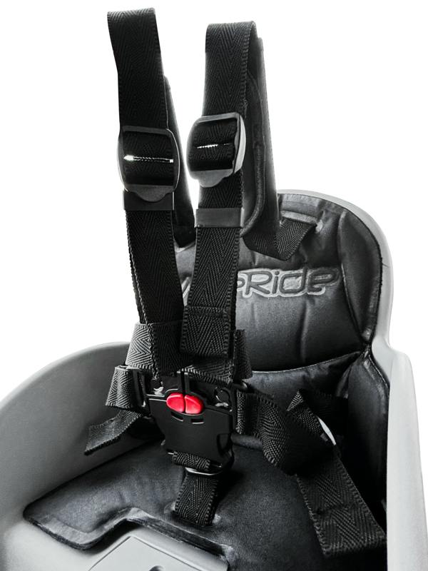 WeeRide Safe Front Child Bike Seat - Grey/Black