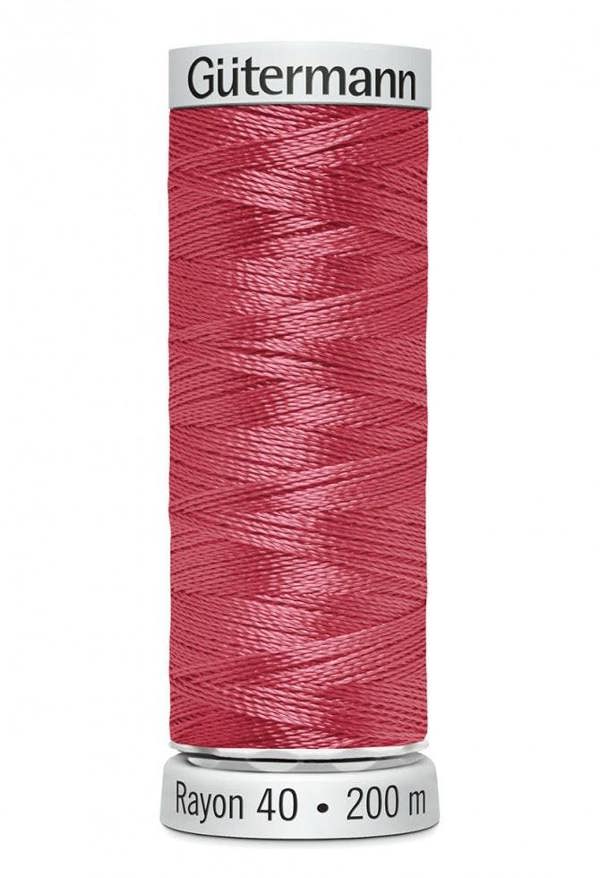 Gutermann No 40 Sulky Rayon Embroidery Thread 200m Rayon Thread Suitable For Embroidery