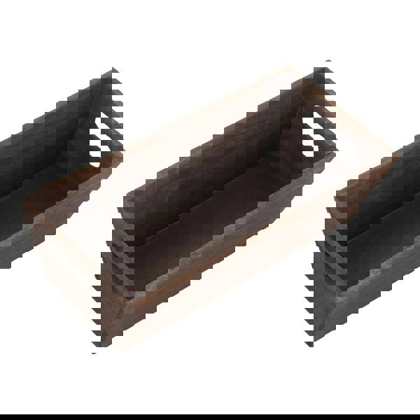 Dark Wooden Packing Trough