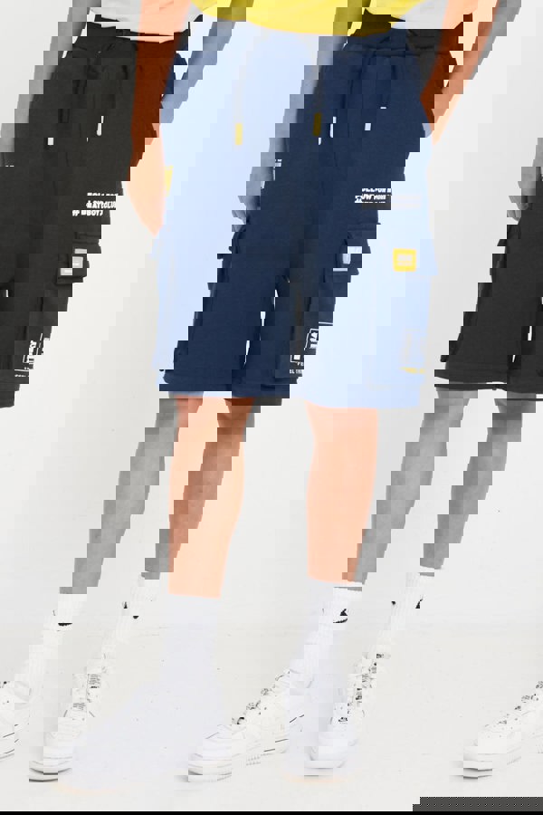 Beat Boyz Club Bionic Combat Shorts - Navy