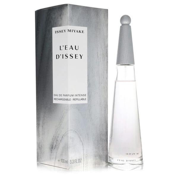 Issey Miyake L'eau D'issey Intense by Issey Miyake Eau De Parfum Refillable Spray 3.4 oz for Women 100 ml