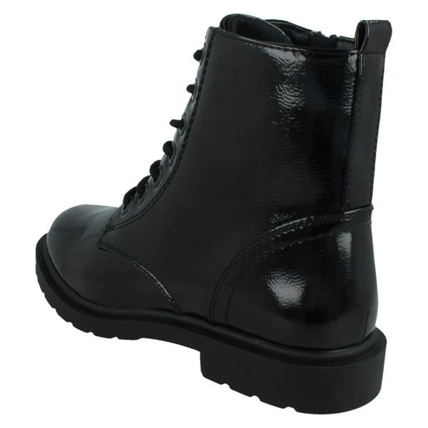Spot On Ladies Spot On Casual Ankle Boots